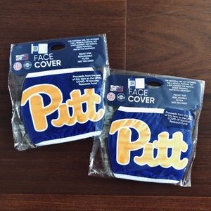 PITT OFFICIAL Face Masks - 💙💛 TWO COUNT